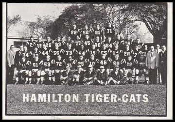 58 Tiger-Cats Team Photo